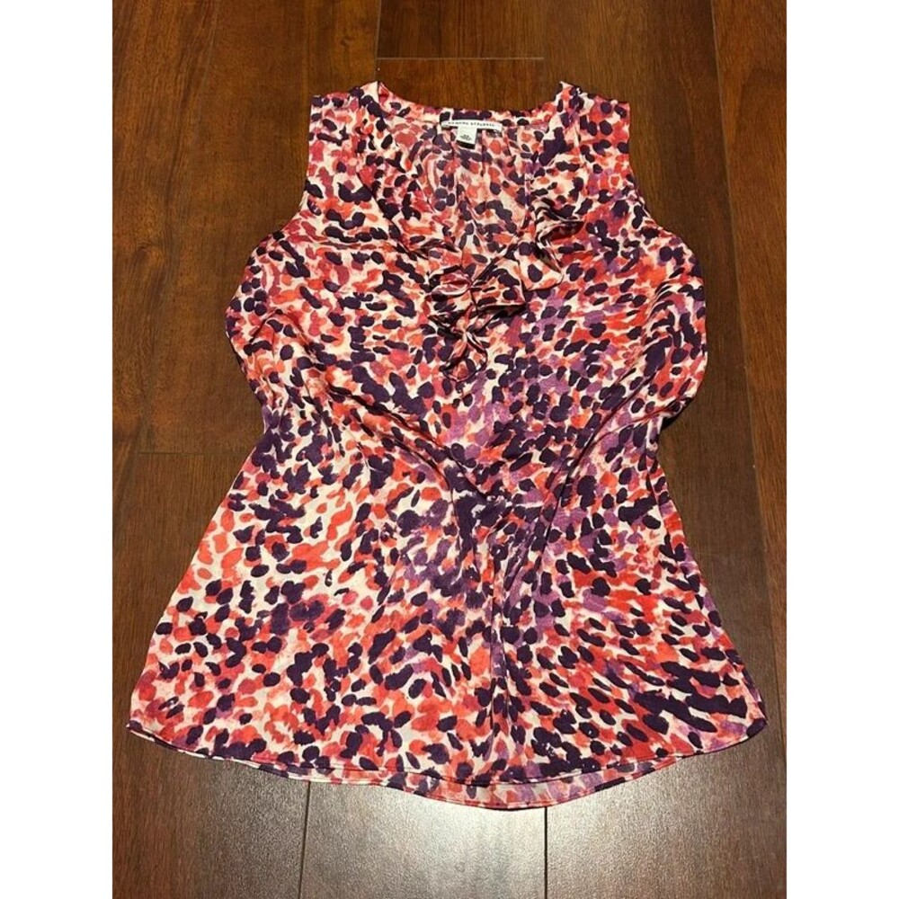 Banana Republic satin sleeveless blouse